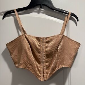 Forever 21 Corset Crop Top (Medium)